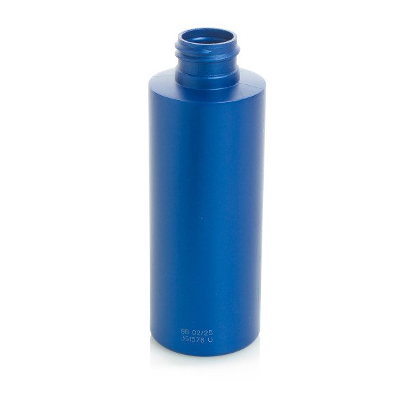 esempio codifica laser su plastica blu